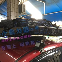 【小鳥的店】日產 BIG TIIDA LIVINA 快克 橫桿 車頂架 行李架 附認證  霧黑款 Nissan