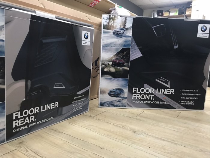 【樂駒】BMW G06 X6 原廠 全天候 橡膠 腳踏墊 FLOOR MATS LOGO 銘牌 套件 包覆式 防水