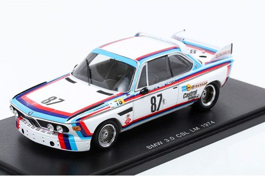 【秉田屋】現貨 Spark BMW 3.0 CSL No.87 1974 Le Mans 利曼 1/43