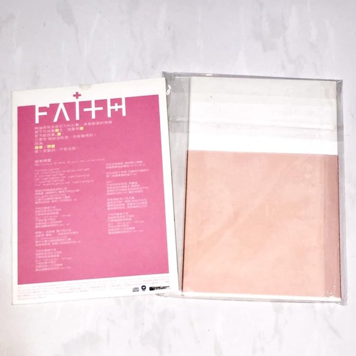 全新未拆封 鄭秀文 Sammi 2010 信者得愛 Faith 東亞唱片 台灣版 宣傳單曲 CD + 宣傳明信片組