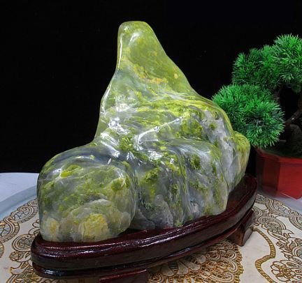 幸運星天然水晶 雕刻藍田玉石原礦擺件發財樹6.3KG 手珠鍊串首飾晶洞原石礦紫晶鈦綠黃粉白髮幽靈晶柱球玉石項墜聚寶盆瑪瑙