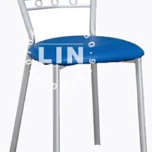 【品特優家具倉儲】A937-14餐椅洽談椅早餐椅藍黛餐椅