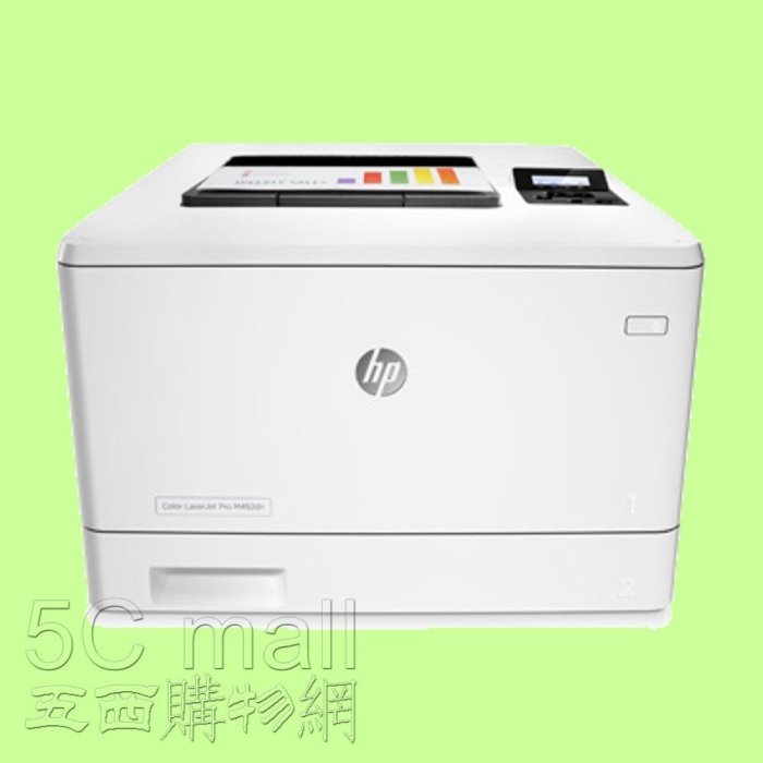 5Cgo【權宇】HP Color LaserJet Pro M452DN CF389A彩色雙面網路印表機27ppm 含稅