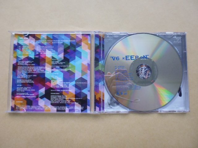 明星錄*2012年日本V6.堅持不懈=附側標.二手CD.原外盒(s223)