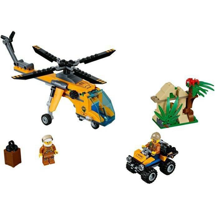 全新未拆正品 現貨 樂高 LEGO 60158 城市 CITY系列 叢林運輸直升機 Jungle Cargo Helicopter