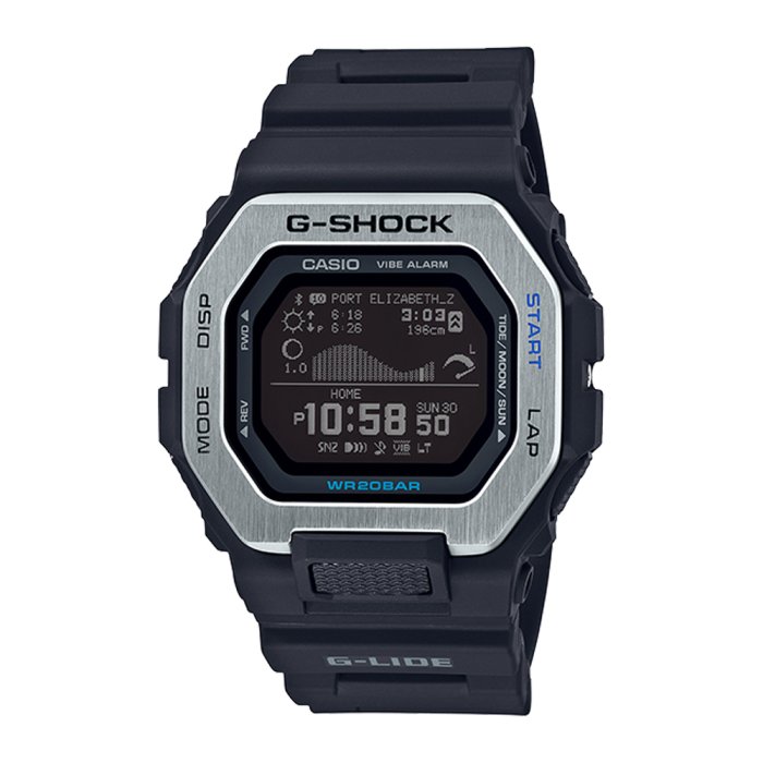 CASIO 卡西歐 手錶專賣店 GBX-100-1 G-SHOCK 潮汐圖 月相資料 訓練數據 手機藍牙連線功能