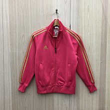 【愛莎＆嵐】Adidas 女 粉色運動外套 /S 11301 31