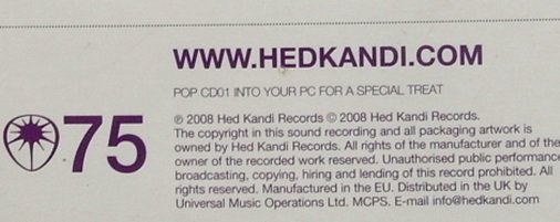 ◎2008全新雙CD未拆!進口版-Hed Kandi: Kandi Lounge-浩室舞曲等27首好歌-HedKandi