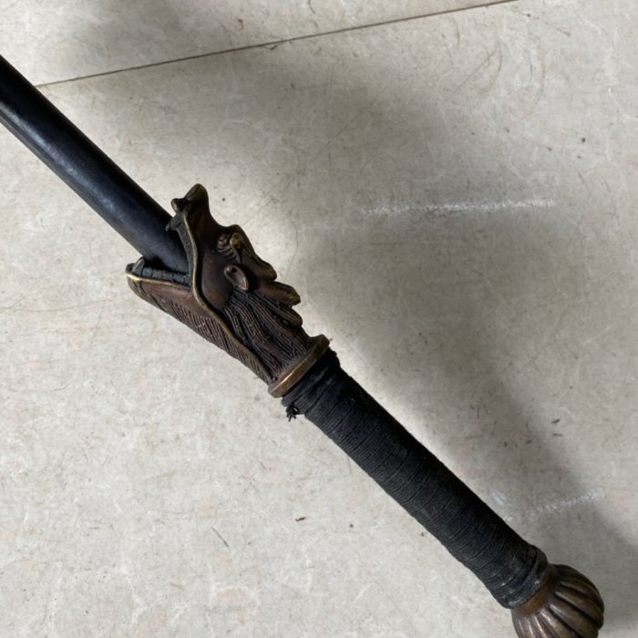 古玩藝術品收藏銅器兵器工藝品擺件品相完美如圖單個