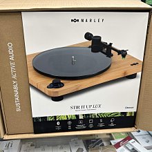 禾豐音響 Marley Stir It Up Lux 無線藍牙黑膠唱盤 公司貨