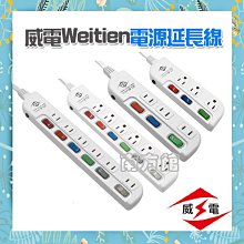 【南方館】威電Weitien 電源延長線 耐熱防火 過載斷電保護 BSMI認證