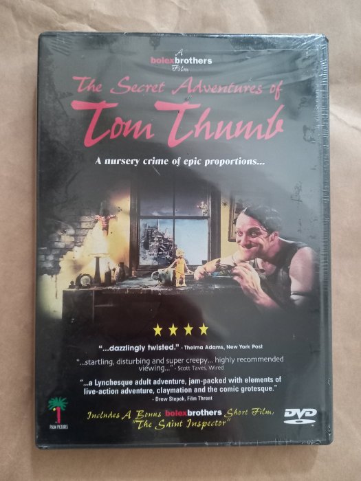 全新)The Bolex Brothers-The Secret Adventures of Tom Thumb DVD