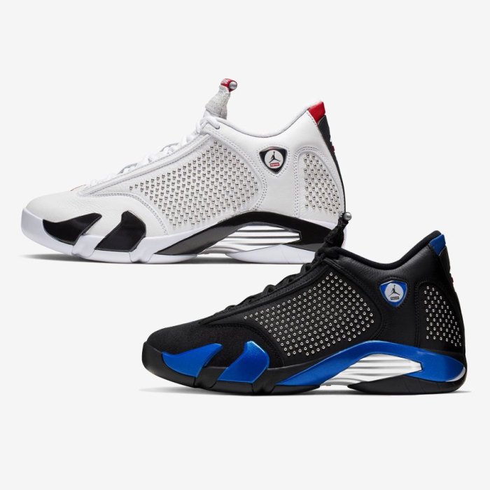 R'代購Supreme Nike Air Jordan 14 XIV 銀黑藍法拉利BV7630-004