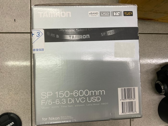 [保固一年][高雄明豐] 公司貨 95新 Tamron  SP 150-600mm f5-6.3 便宜賣For N[G28]