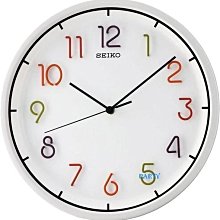 嚴選時計屋【SEIKO】 精工 SEIKO 絢麗立體刻度 時鐘 掛鐘 QXA447 QXA447H  (滑動式)