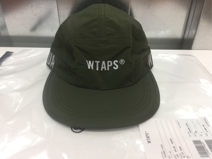 19ss Wtaps T-7 01 Cap Nylon Tussah 春夏軍綠反光軍帽| Yahoo奇摩拍賣