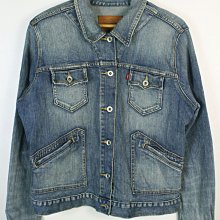 ☆東京古著☆ Levis 革標 牛仔外套 四口袋