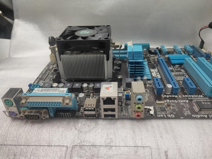 【電腦零件補給站】ASUS M5A87L主機板 + AMD FX-6100 3.3G六核心 CPU含風扇