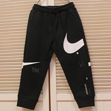 『NIKE 童裝-秋冬款』NY2142119 中性款內刷毛棉質長褲(120/130公分)☆正黑色☆