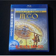 [3D藍光BD] - 雨果的冒險 Hugo 3D + 2D 雙碟限定版 ( 得利公司貨 )