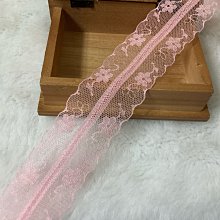便宜地帶~NK81深粉紅色3.5公分蕾絲50尺回饋價100元出清~! 超划算^^(長*1500公分) DIY~