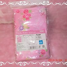 ♥小花花日本精品♥Hello Kitty 粉色花朵圖案環保購物袋 附有魔鬼氈可收納 收納袋