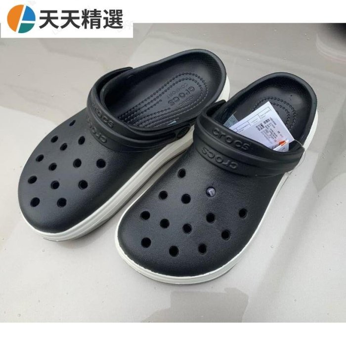 Crocs 卡駱馳 洞洞鞋 鬆糕鞋 厚底鞋 平底涼鞋 全速克駱格 戶外沙灘鞋 男鞋 女鞋 老爹鞋 情侶鞋 涼拖鞋 防滑鞋~天天精選