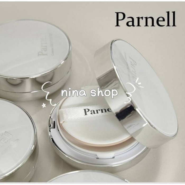 【Parnell】現貨🇰🇷積雪草精粹亮白氣墊粉餅 15g SPF45 PA++🌱𝐀𝐩𝐢𝐧𝐤愛用款