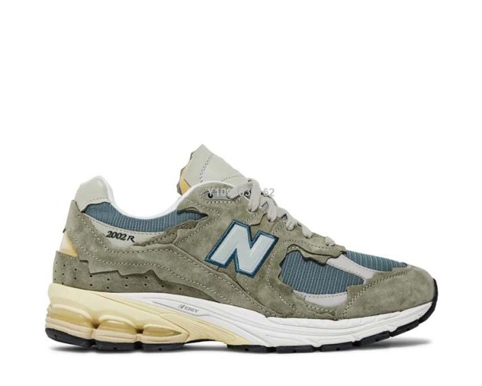 代購】New Balance 2002R 奶白灰綠淺灰綠復古運動慢跑鞋M2002RDD