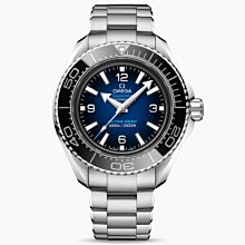 OMEGA 215.30.46.21.03.001 歐米茄 手錶 45.5mm 海馬6000 藍面盤 鋼錶帶