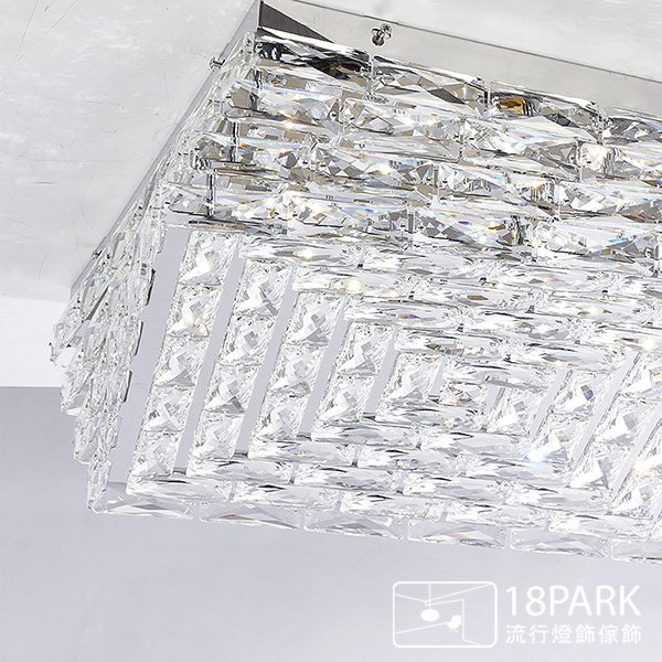 【18park】大器水晶 Drill plate [ 鑽盤水晶吸頂燈 ]
