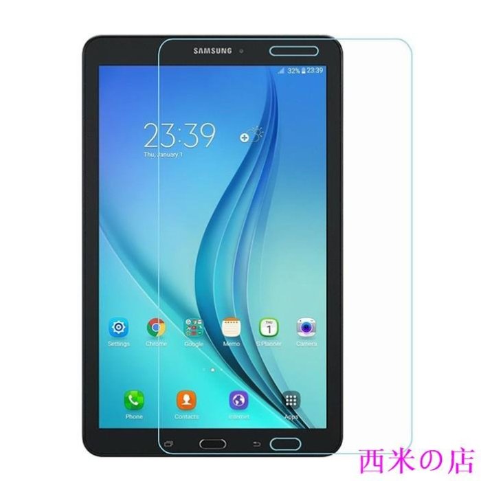 西米の店適用於 Samsung Galaxy Tab E 8.0 SM-T375 T377 T377A 全新透明高清鋼化玻