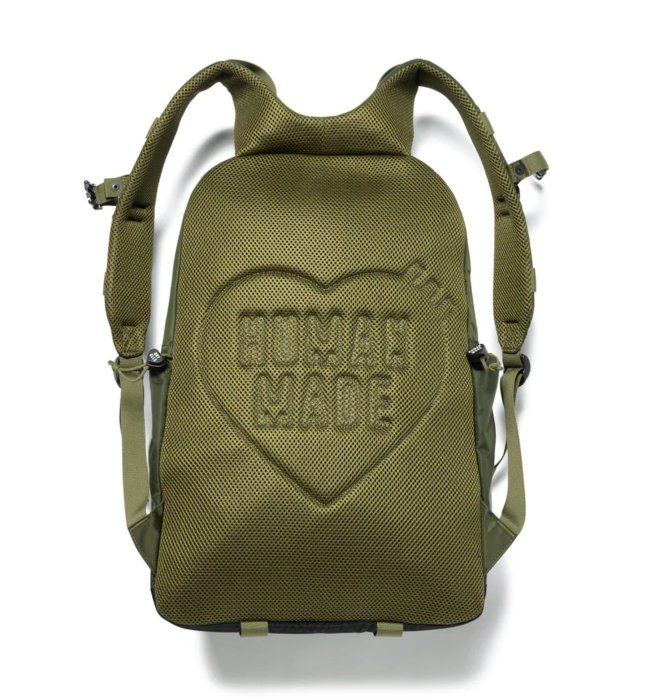 Human Made MILITARY BACKPACK 後背包HM25GD030。太陽選物社