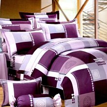 100%精梳棉特大雙人床包枕套組七尺-夢幻格調-台灣製 Homian 賀眠寢飾
