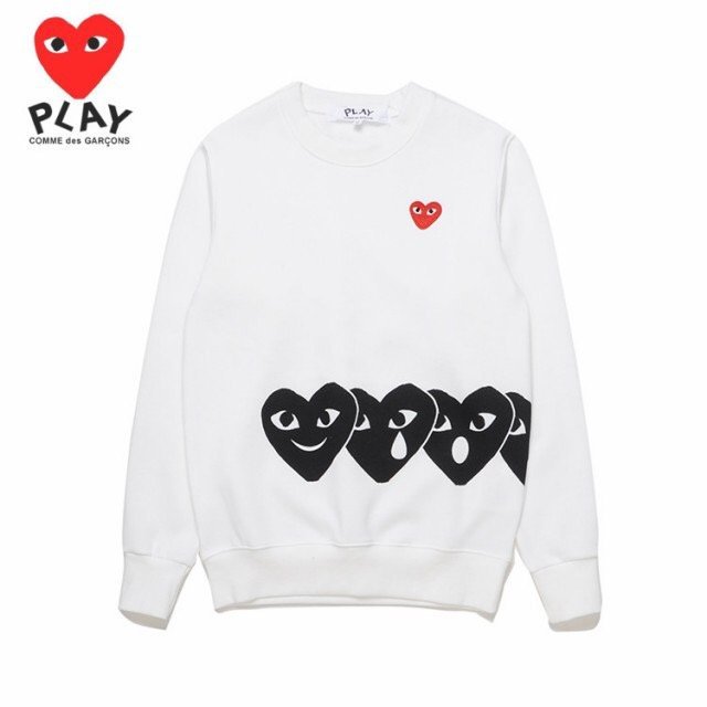 www.shop.etmgmbh.net - PLAY COMME des GARCONS川久保玲衛衣 黑 S