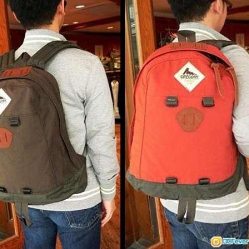 Gregory Sunbird KLETTER DAY BACKPACK 太陽鳥系列 男女橘運動休閒戶外後背包 復古老標