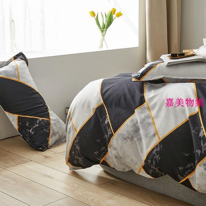【】小清新床包四件組 全網最多款式 頂級舒柔棉裸睡級別 單人雙人雙人加大床包 床單床套被套 被單 枕頭套