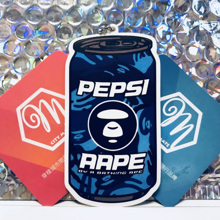 悠遊伴旅 - 街頭嘻哈系列 - Pepsi Aape 造型悠遊卡 一卡通 iCash2.0 交換禮物 生日 情人 客製 | Yahoo奇摩拍賣