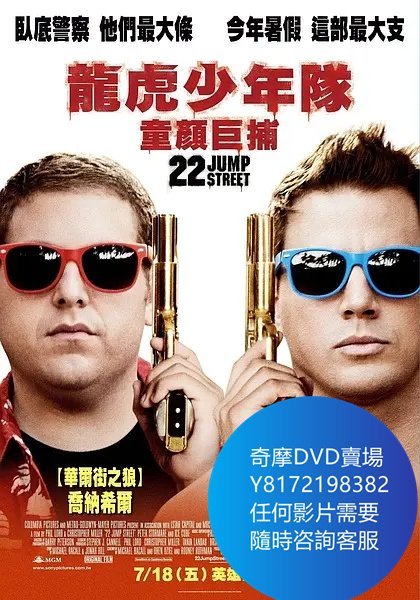 DVD 海量影片賣場龍虎少年隊2 22 Jump Street (2014) 又名: 龍虎少年隊 