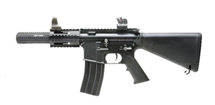 台南 武星級 SRC M4 MICRO SD 全金屬電動槍-二代(BB彈玩具槍長槍步槍瓦斯槍模型槍狙擊槍卡賓槍