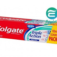 【易油網】【缺貨】COLGATE 100ml Triple Action 薄荷 牙膏 全新包裝#32074 MARVIS