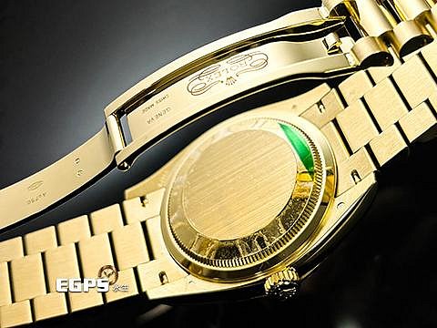 【永生流當品】2023單 ROLEX 勞力士 DAYDATE 128238 鑲鑽紅玉髓面盤 原鑲鑽石時標及羅馬數字時標 KRG8162