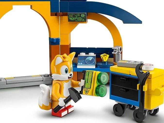 積木總動員 LEGO 76991 SONIC Tails 工作室和龍捲風飛機 外盒26*22.5*6cm 376片