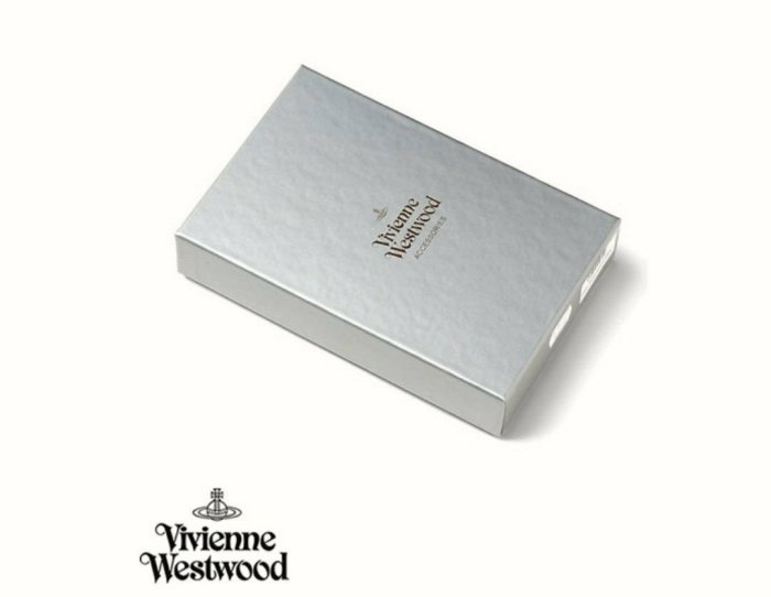 Vivienne Westwood ( 黑色 ) 真皮 拉鍊長夾 皮夾 錢包 中性款｜100%全新正品｜特價!