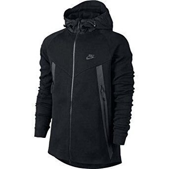 NIKE TECH FLEECE WR-SUPER 連帽外套642959-012 黑BONDED WINDRUNNER