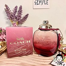 《小平頭香水店》Coach wild rose 曠野玫瑰 女性淡香精 50ml