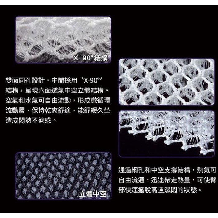 現貨 超大網孔設計 3D立體 彈簧水洗透氣坐墊 涼墊 (45×45cm) 3D立體坐墊 3D立體彈簧水洗透氣坐墊 涼墊