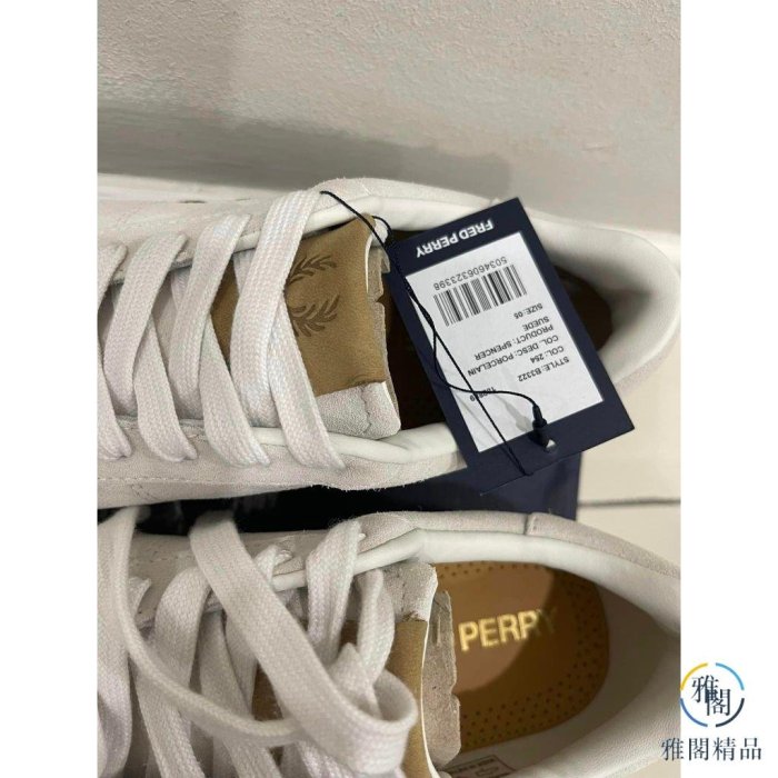 Fred Perry 女士 Spencer 麂皮鞋-雅閣精品