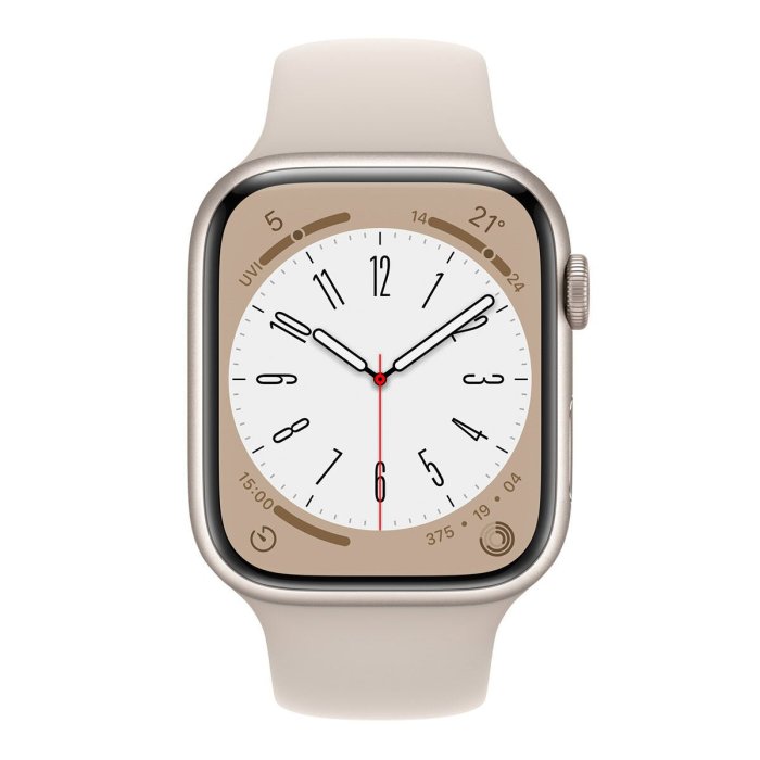💓好市多代購💓 Apple Watch S8 (GPS+行動網路) 45公釐鋁金屬錶殼 運動型錶帶MNK43TA/A