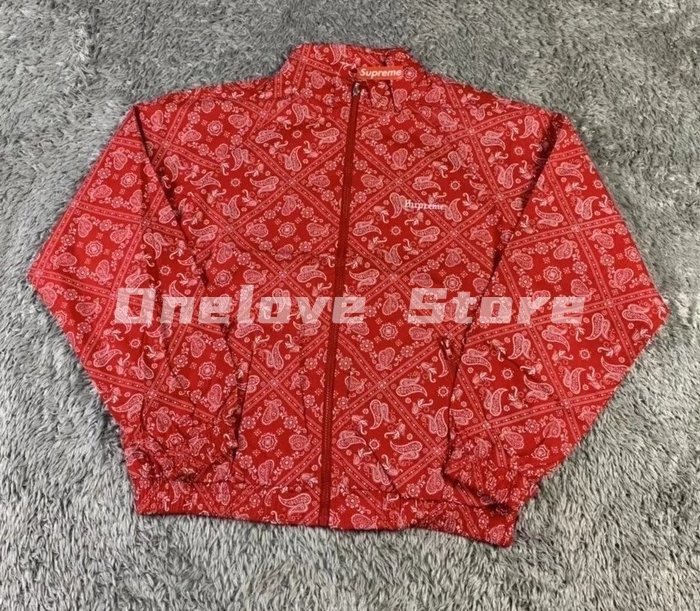 Supreme Bandana Track jacket | Yahoo奇摩拍賣